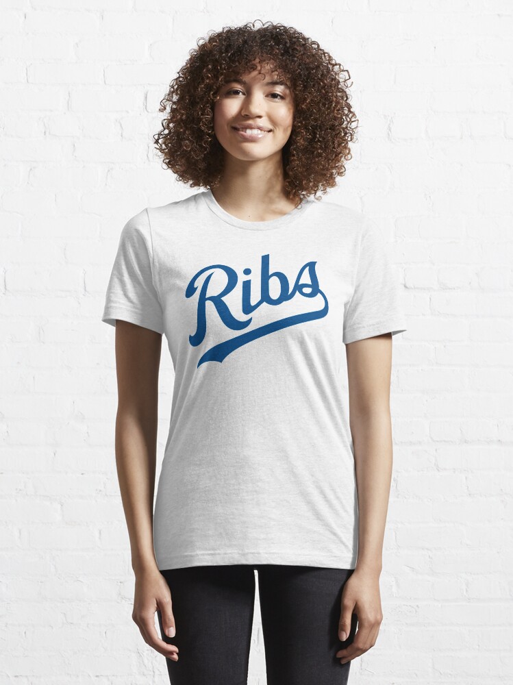 Alternate view of KC Ribs - White 1 Essential T-Shirt