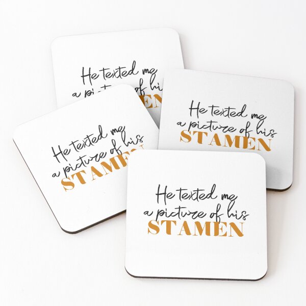 Item preview, Funny Gardener Stamen Joke designed and sold by Bliss Find And Design.