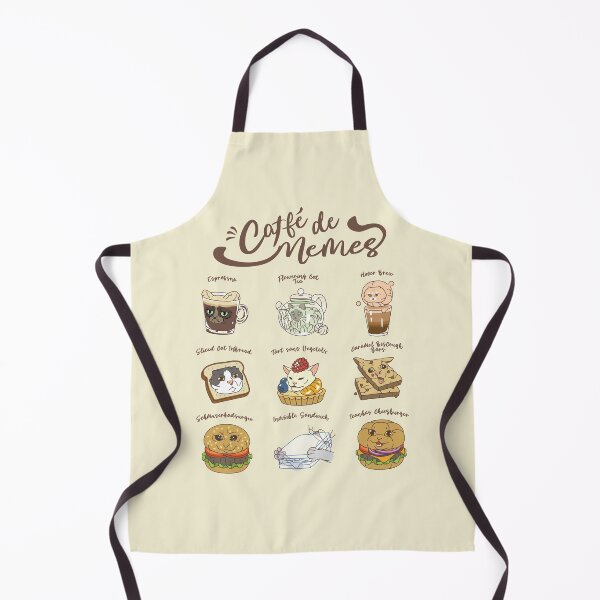 Item preview, "Catfe de Memes": A Meme Cat Menu designed and sold by Squosh.