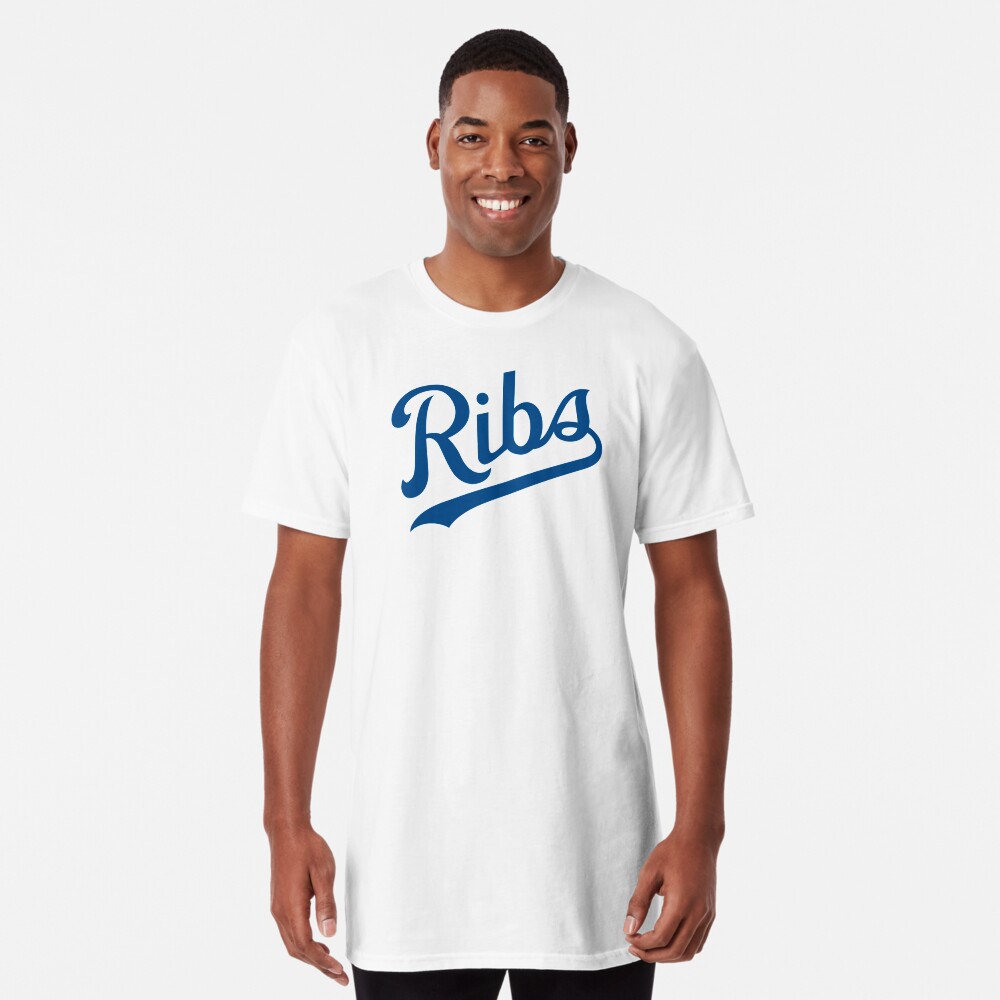 KC Ribs - White 1 Long T-Shirt