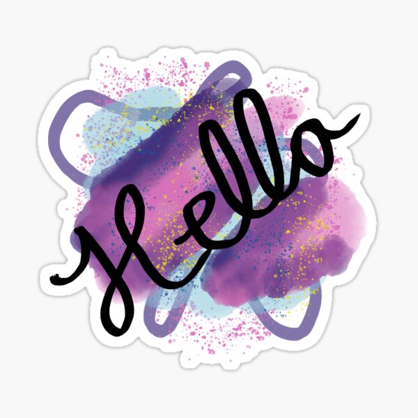 Item preview, Hello designed and sold by raineegrace.