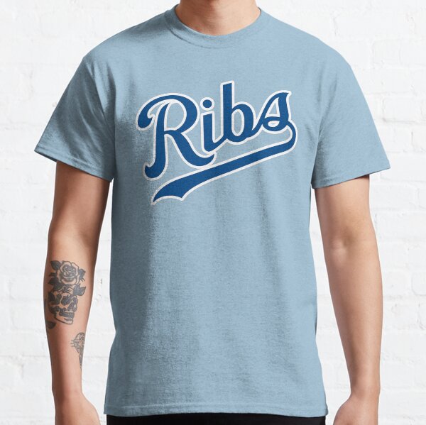 KC Ribs - Powder Blue 1 Classic T-Shirt