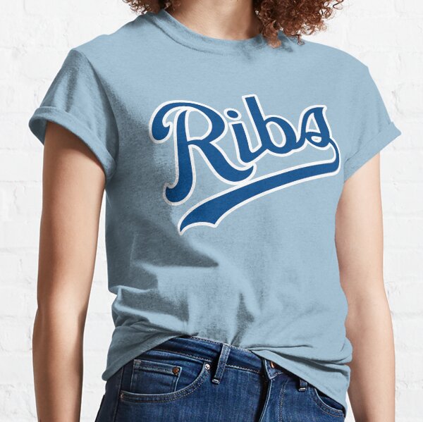 KC Ribs - Powder Blue 1 Classic T-Shirt