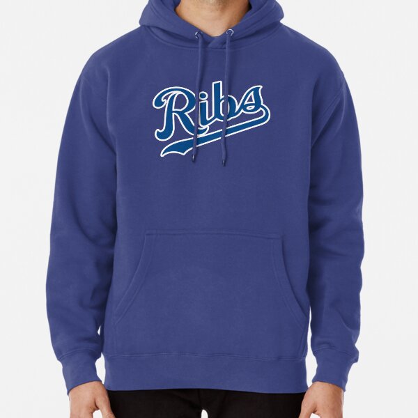 KC Ribs - Powder Blue 1 Pullover Hoodie