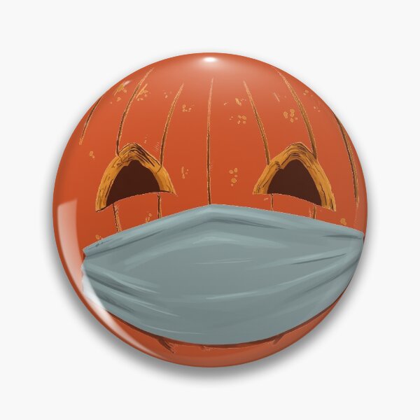 Item preview, Jack o lantern carved pumpkin face halloween costume face mask designed and sold by CarlosCD.