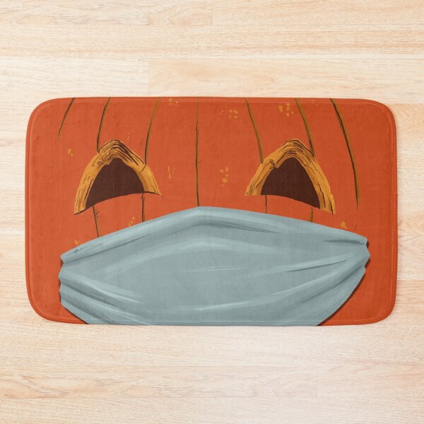 Item preview, Jack o lantern carved pumpkin face halloween costume face mask designed and sold by CarlosCD.