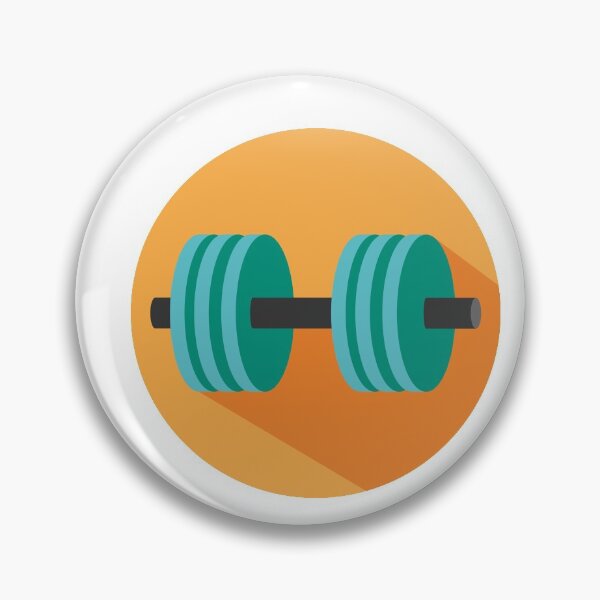 Item preview, Dumbbell Icon Bodybuilding Powerlifting designed and sold by liftingbros.