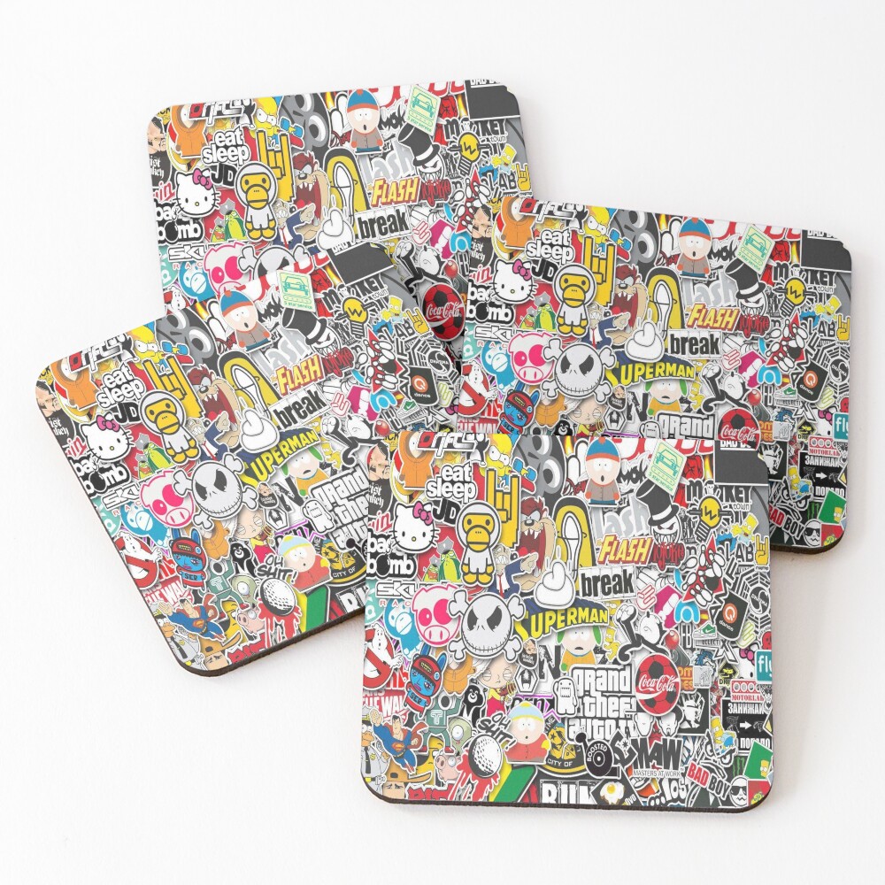 Item preview, Coasters (Set of 4) designed and sold by PinPlus.