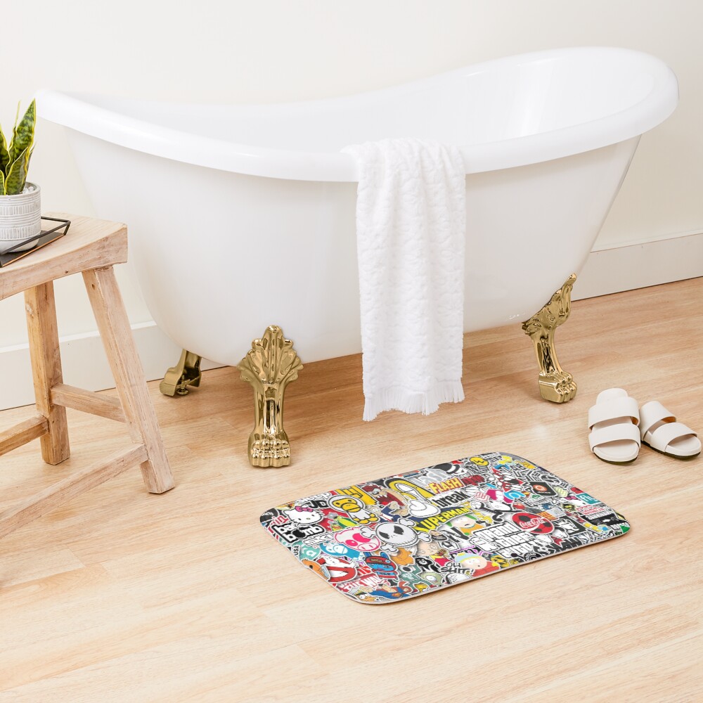 Item preview, Bath Mat designed and sold by PinPlus.