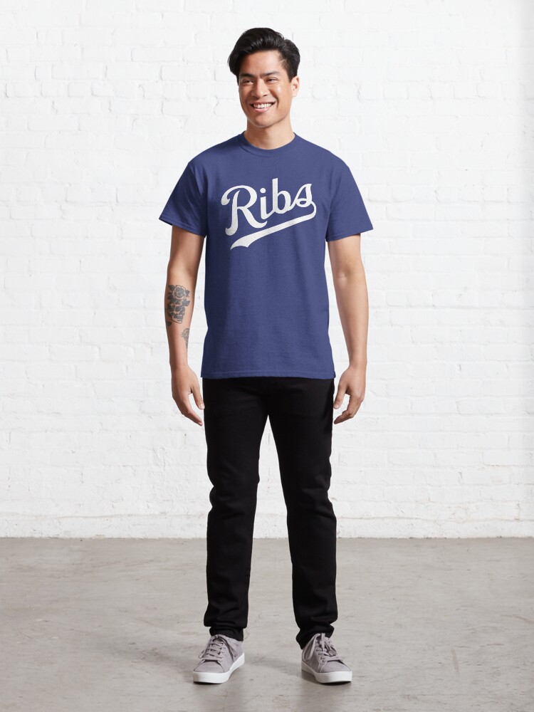 Alternate view of KC Ribs - Blue 1 Classic T-Shirt