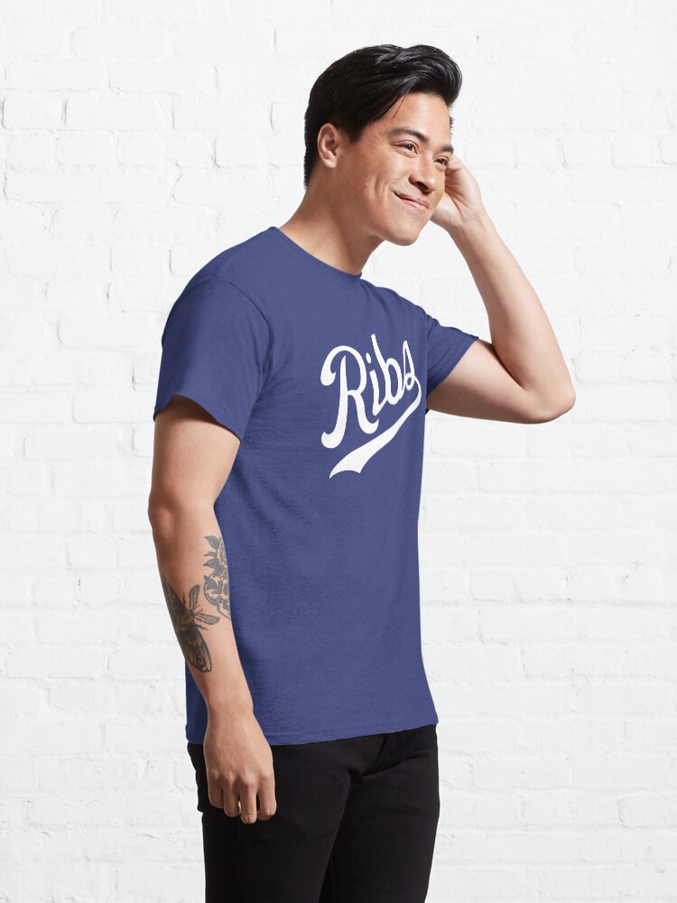 Alternate view of KC Ribs - Blue 1 Classic T-Shirt