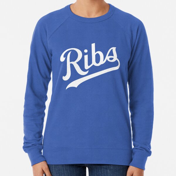 KC Ribs - Blue 1 Lightweight Sweatshirt