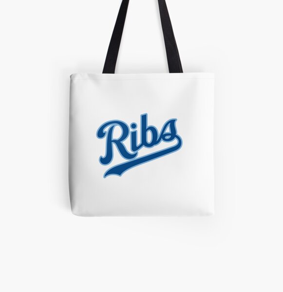 KC Ribs - White 2 All Over Print Tote Bag