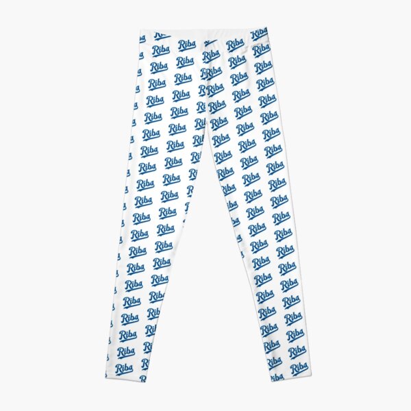 KC Ribs - White 2 Leggings