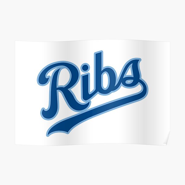 KC Ribs - White 2 Poster
