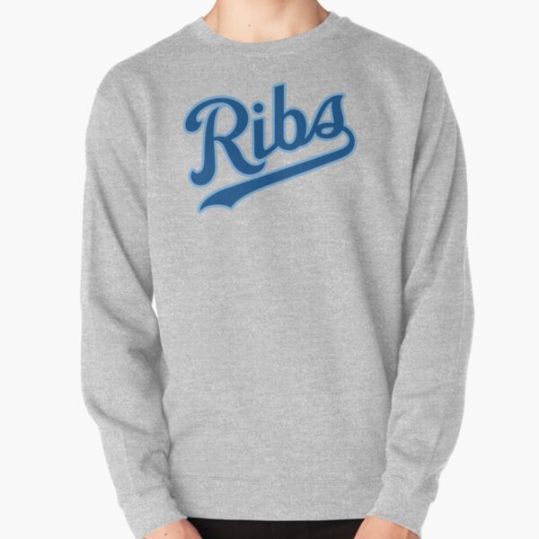KC Ribs - White 2 Pullover Sweatshirt