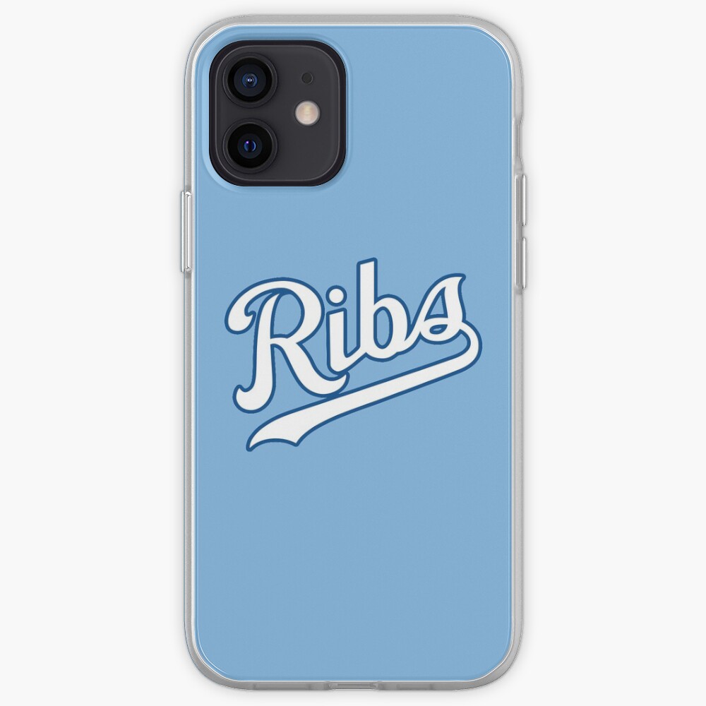 KC Ribs - Powder Blue 2 iPhone Case & Cover