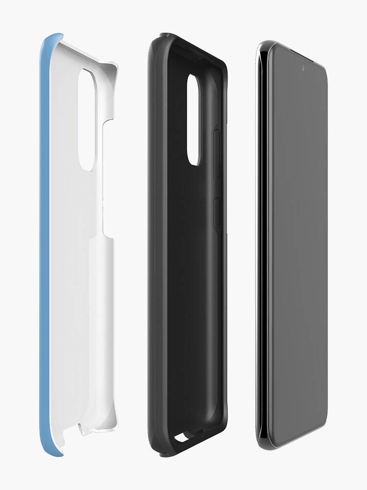Alternate view of KC Ribs - Powder Blue 2 Case & Skin for Samsung Galaxy