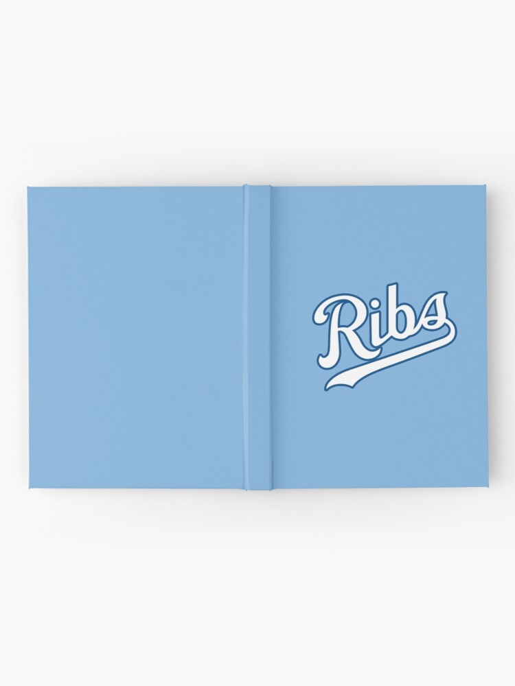 Alternate view of KC Ribs - Powder Blue 2 Hardcover Journal