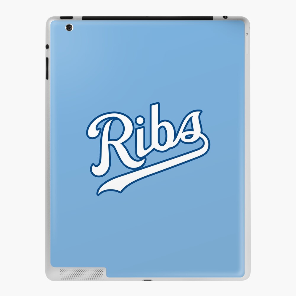KC Ribs - Powder Blue 2 iPad Case & Skin