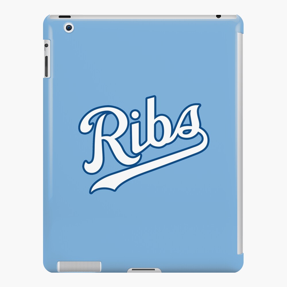 KC Ribs - Powder Blue 2 iPad Case & Skin