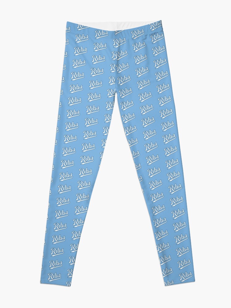 Alternate view of KC Ribs - Powder Blue 2 Leggings