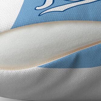 Alternate view of KC Ribs - Powder Blue 2 Floor Pillow