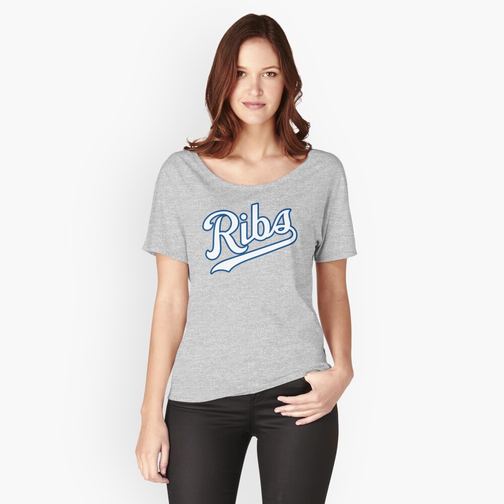 KC Ribs - Powder Blue 2 Relaxed Fit T-Shirt