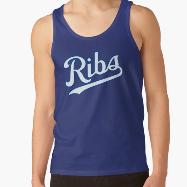 KC Ribs - Powder Blue 2 Tank Top