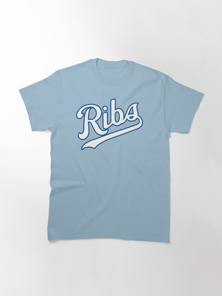 Alternate view of KC Ribs - Powder Blue 2 Classic T-Shirt