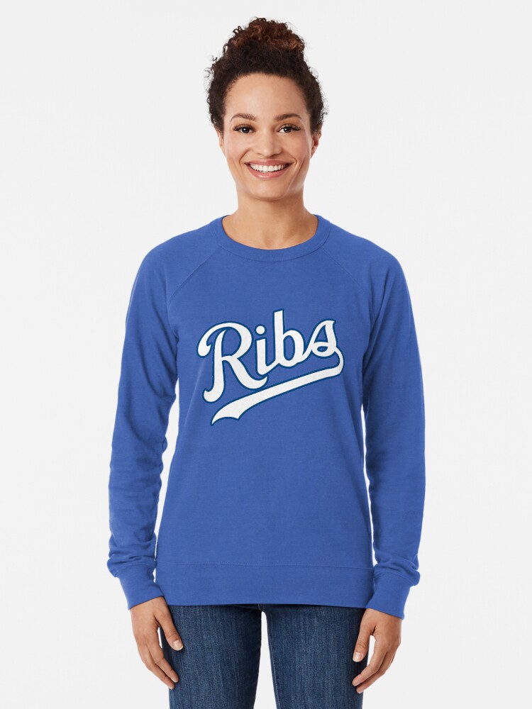 Alternate view of KC Ribs - Powder Blue 2 Lightweight Sweatshirt