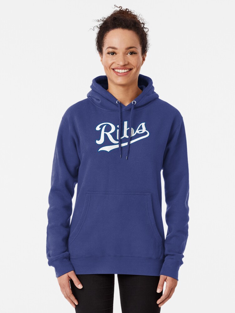 Alternate view of KC Ribs - Powder Blue 2 Pullover Hoodie
