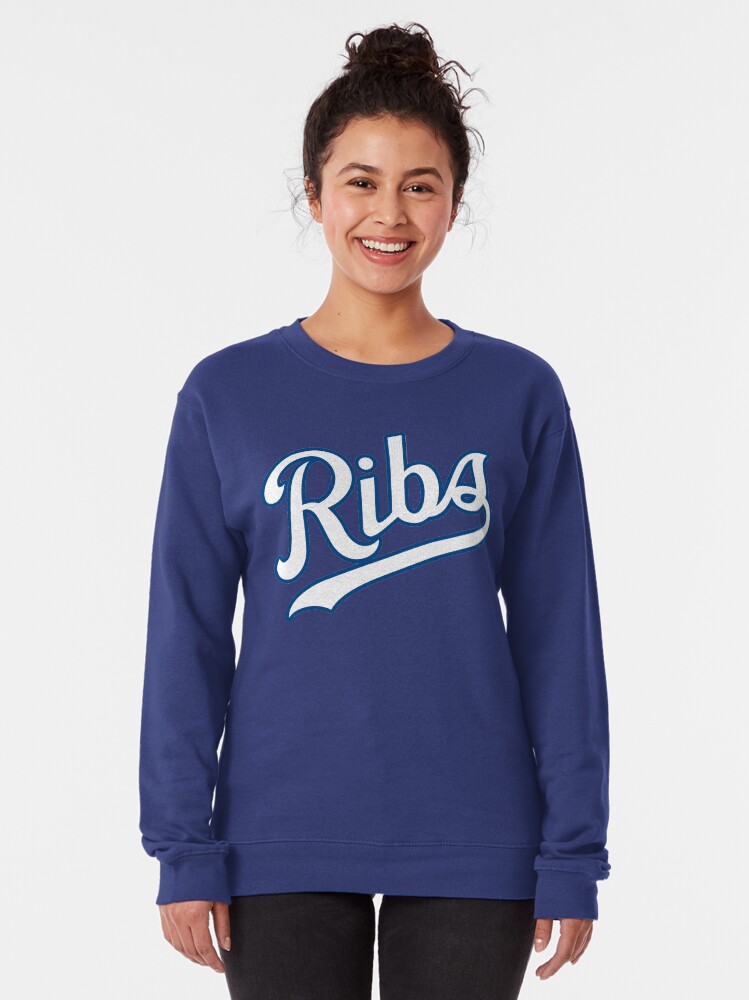 Alternate view of KC Ribs - Powder Blue 2 Pullover Sweatshirt