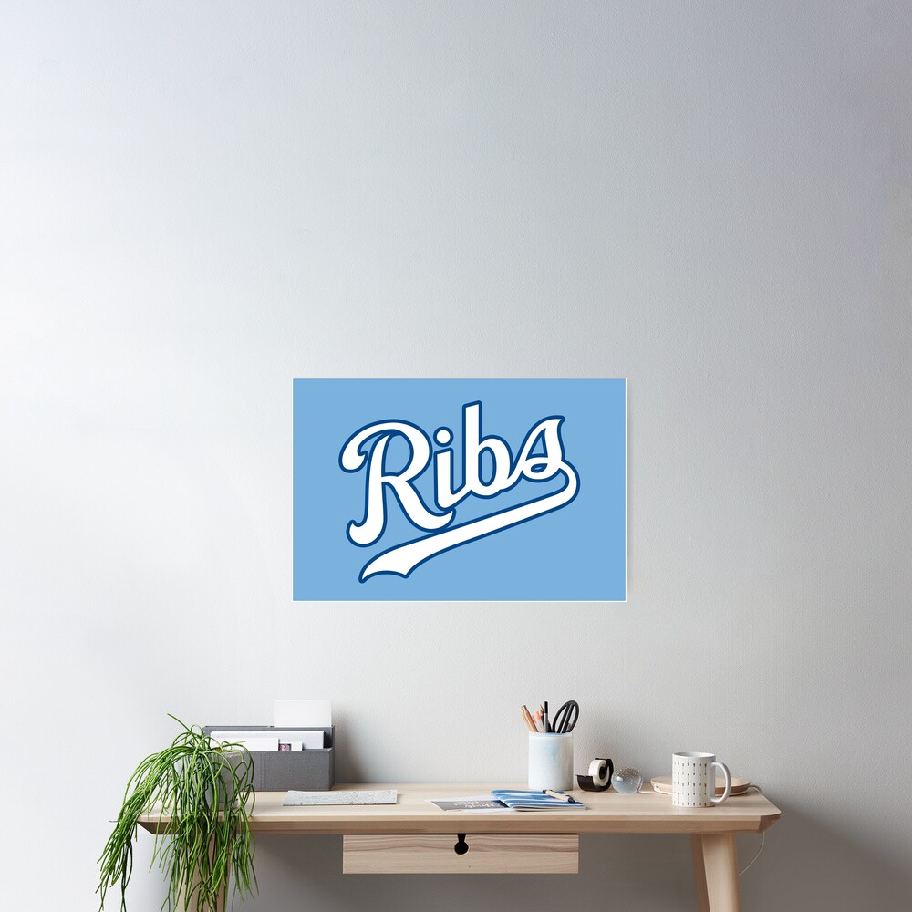 KC Ribs - Powder Blue 2 Poster