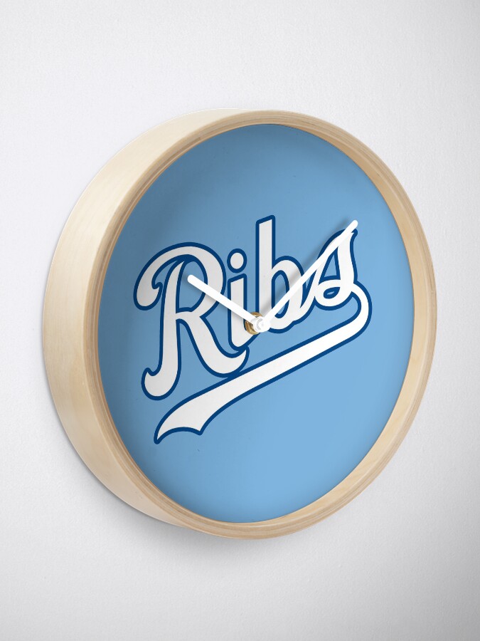 Alternate view of KC Ribs - Powder Blue 2 Clock