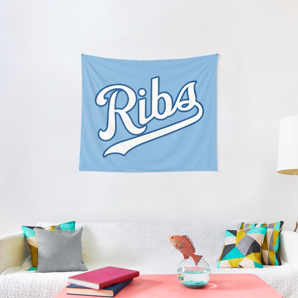 KC Ribs - Powder Blue 2 Tapestry