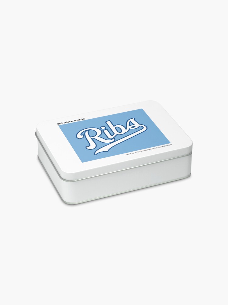 Alternate view of KC Ribs - Powder Blue 2 Jigsaw Puzzle