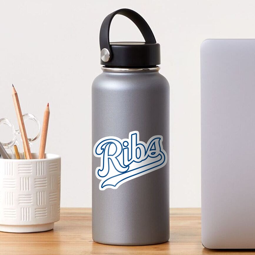 KC Ribs - Powder Blue 2 Sticker