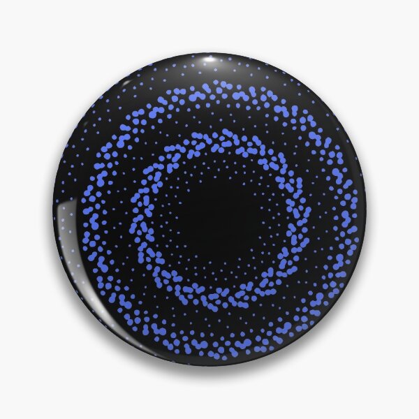Item preview, Blue Circle Dot Mandala designed and sold by Ashstone23.