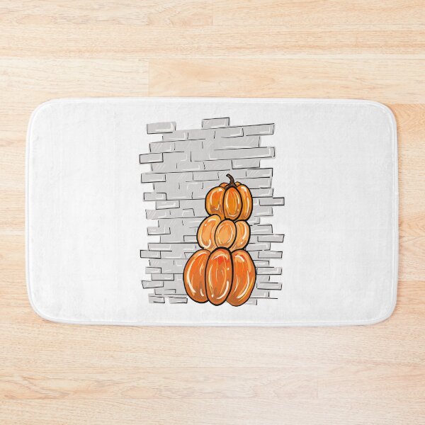 Item preview, Pumpkins In Front Of Brick Wall designed and sold by missmann.