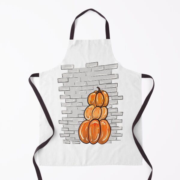 Item preview, Pumpkins In Front Of Brick Wall designed and sold by missmann.