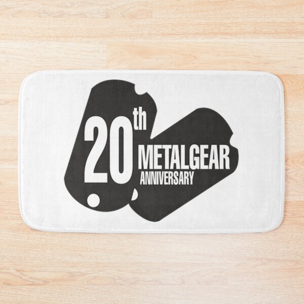 Item preview, Metal Gear 20th Anniversary Logo designed and sold by OuterOutlet.