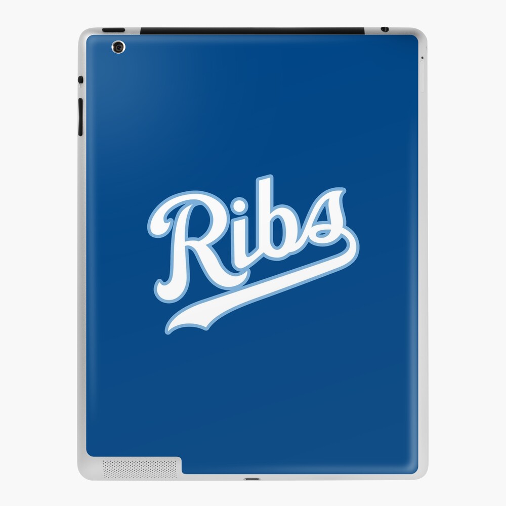 KC Ribs - Blue 2 iPad Case & Skin