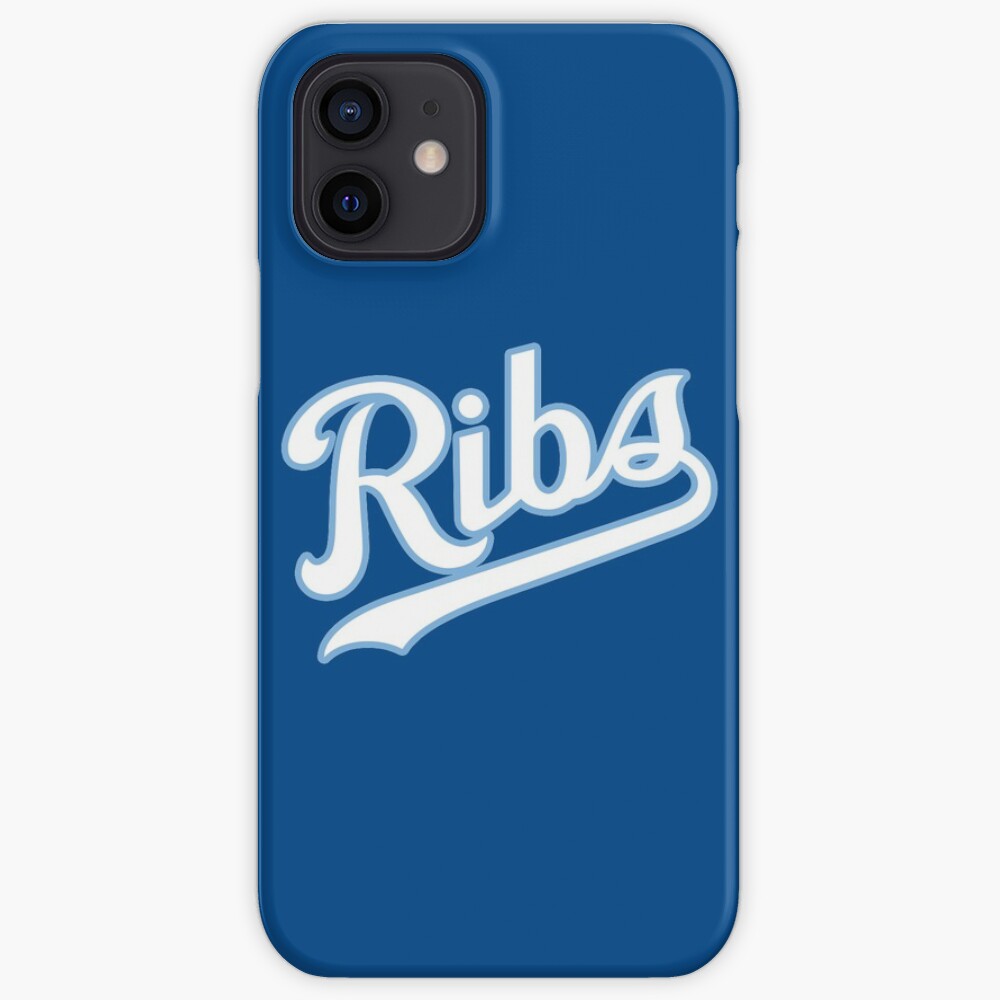 KC Ribs - Blue 2 iPhone Case & Cover