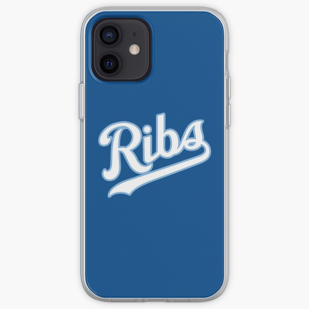 KC Ribs - Blue 2 iPhone Case & Cover