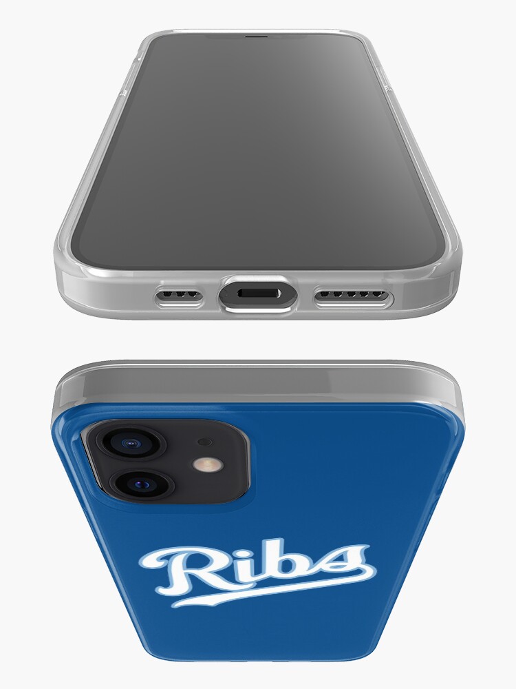 Alternate view of KC Ribs - Blue 2 iPhone Case & Cover