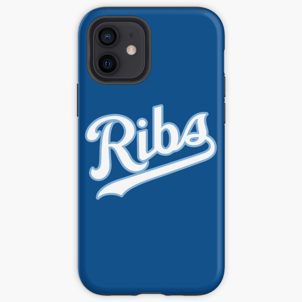 KC Ribs - Blue 2 iPhone Case & Cover