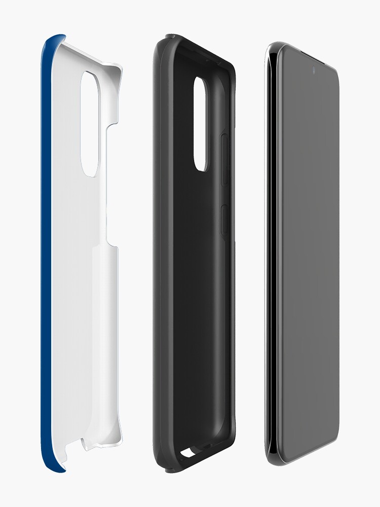 Alternate view of KC Ribs - Blue 2 Case & Skin for Samsung Galaxy