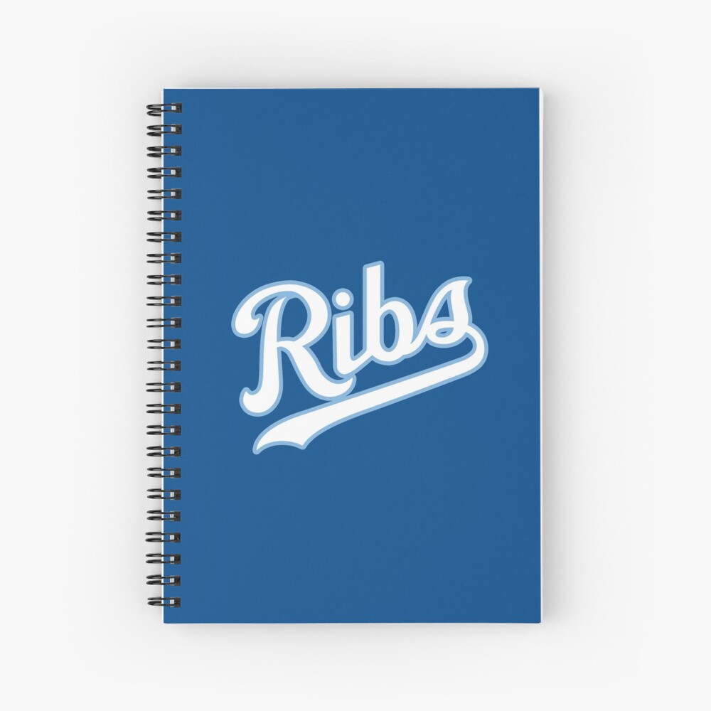 KC Ribs - Blue 2 Spiral Notebook