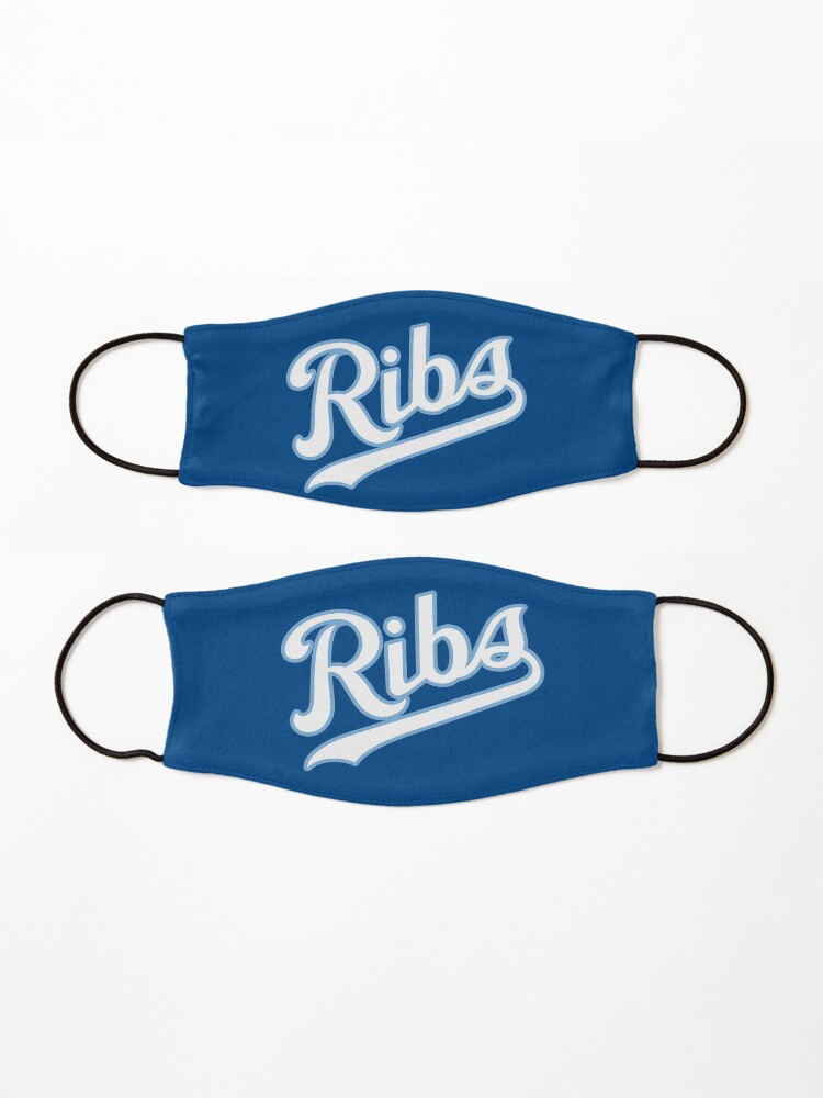 Alternate view of KC Ribs - Blue 2 Mask